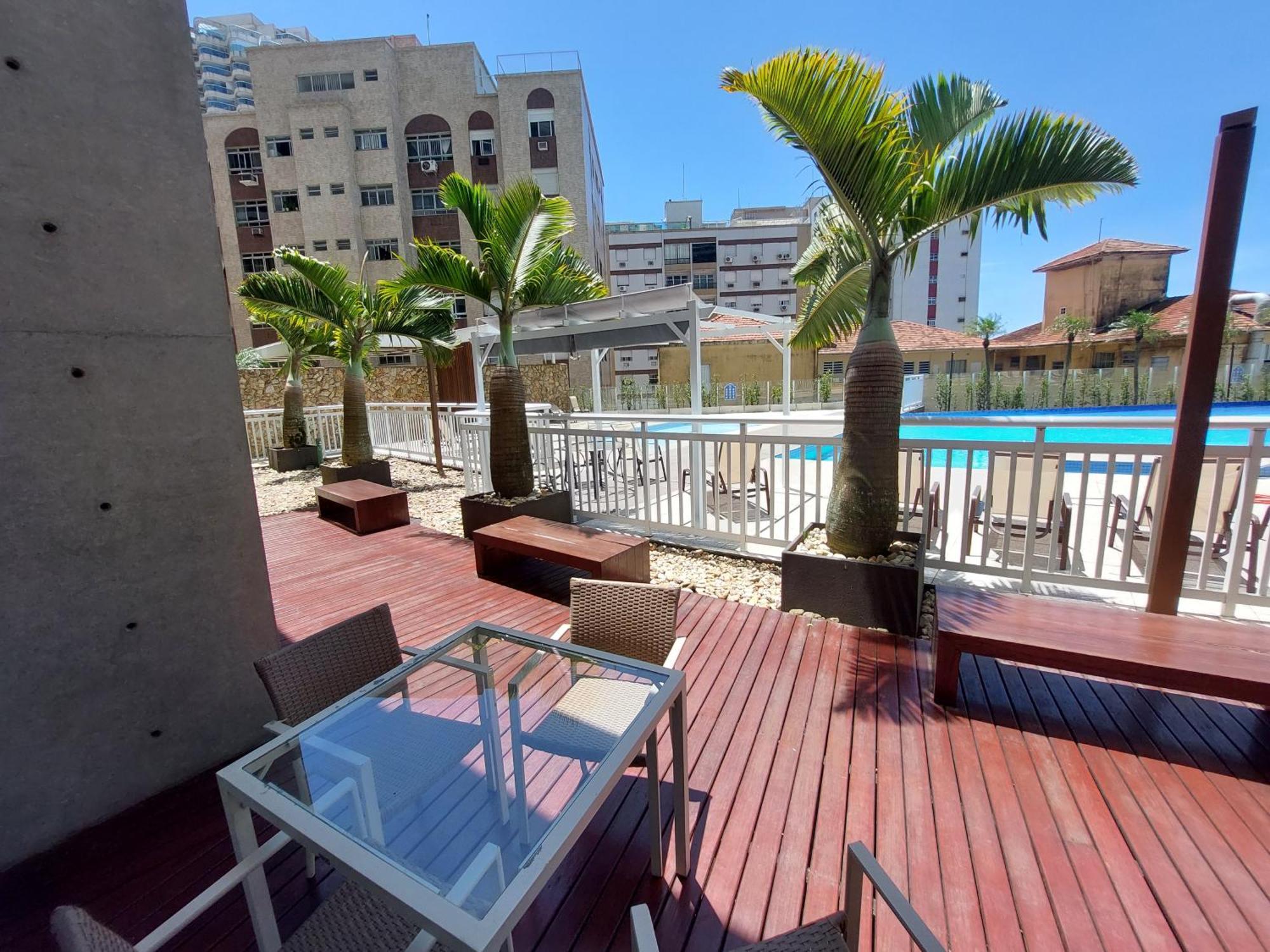 Book Santos - Unlimited 618 - Veja E Escute O Mar Daire Dış mekan fotoğraf